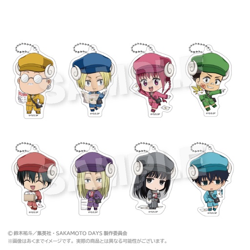 [STN67124] Sakamoto Days Trading Acrylic Key Chain Otodoke Mail Ver.
