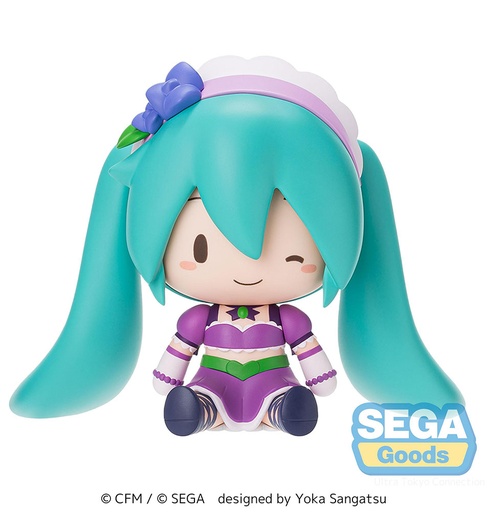 [SG44092] fuwa petit "Hatsune Miku x Love and Berry Dress Up and Dance!" Chibi Figure "Sparkly Purple"
