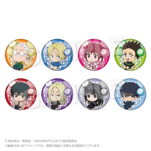 [STN67142] Sakamoto Days Trading Can Badge Balunko Ver.
