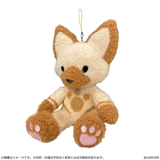 [CC13257] Monster Hunter Wilds Stuffed Felyne Teddy