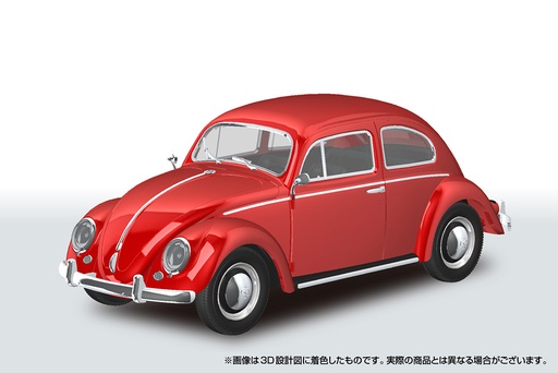 [AO06801] RakuPla Snap Kit 20-RR Volkswagen Beetle (Ruby Red)