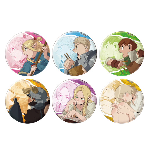 [SRP77673R] Delicious in Dungeon - Badge - Set 02 - 6 Styles (1 Style/Pcs)