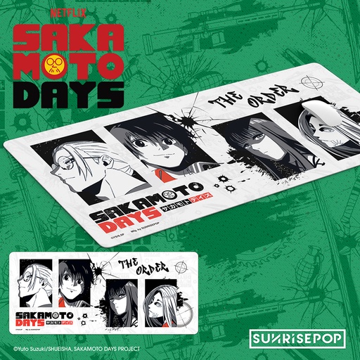 [SRP77739] Sakamoto Days - Desk Mat - White