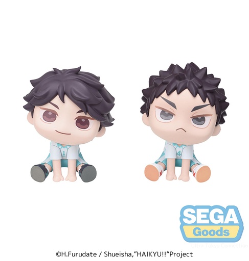 [SG44883] QyuruMe Anime "Haikyu!!" Mini Figure "Oikawa ･ Iwaizumi" (EX)