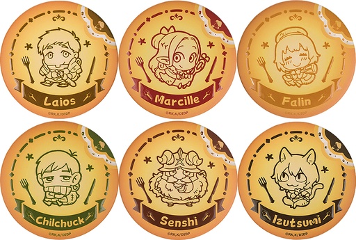 [GSM18020] Delicious in Dungeon Collectible Pinback Buttons