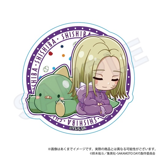 [YL65722] Sakamoto Days Die-cut Sticker GyaoColle Ver. Shishiba