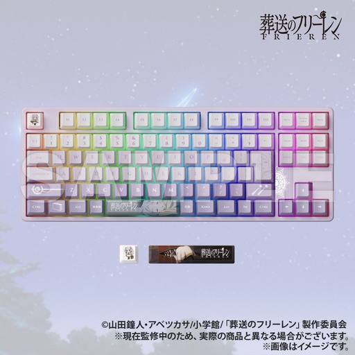 [SMP17005] Frieren: Beyond Journey's End AMICIS Gaming Keyboard Japanese Layout 80HE