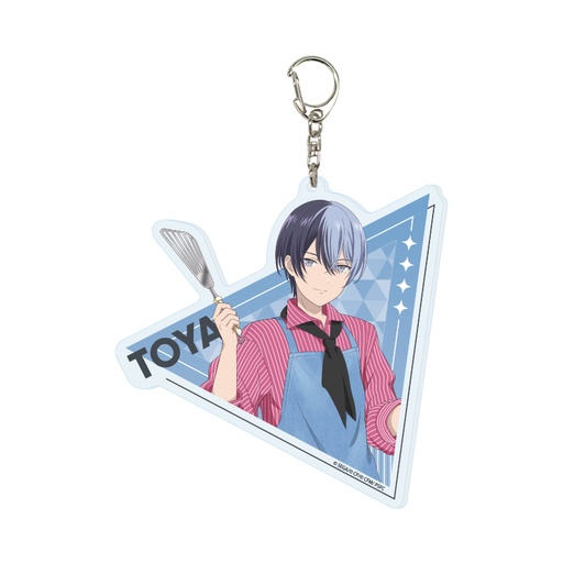 [ATH55868] Deka Acrylic Key Chain "COLORFUL STAGE! The Movie: A Miku Who Can't Sing" 04 Aoyagi Toya Collaboration Cafe Ver. (Original Illustration)