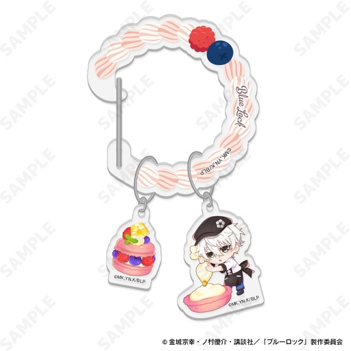 [DTC70809] Blue Lock Acrylic Carabiner 3 Nagi Seishiro Bon Appetit