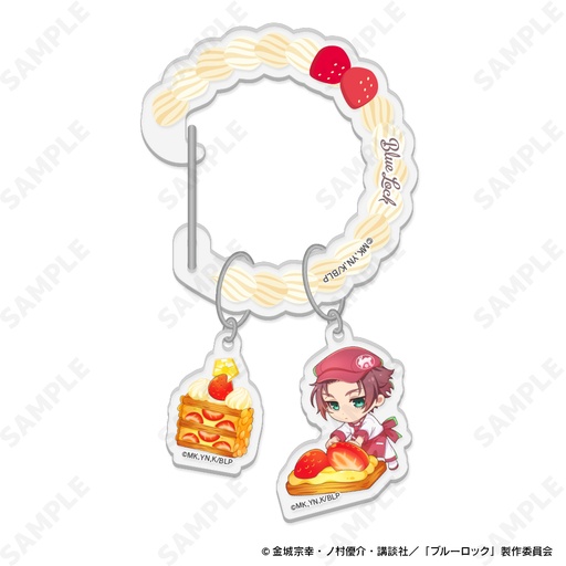 [DTC70814] Blue Lock Acrylic Carabiner 8 Itoshi Sae Bon Appetit