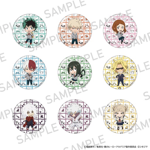 [KK36778] My Hero Academia Kirakira Can Badge Collection Shimojima Collaboration Ver.