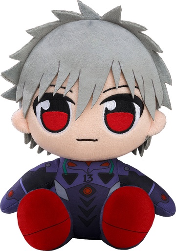 [G718217] Kuripan Plushie Kaworu Nagisa (Black Plugsuit)