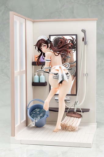 [HK50031] 1/6 scale pre-painted completed figure Rent-A-Girlfriend MIZUHARA Chizuru Maid Bikini de cleanup figure