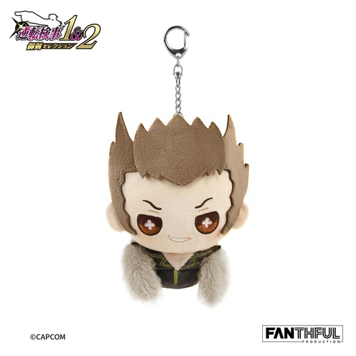 [FFL61261] FANTHFUL "Ace Attorney Investigations" FP007AAI2025 Plush Keychain Rou Shiryu