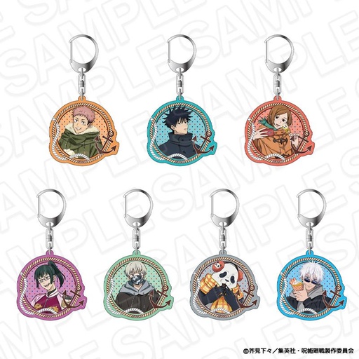 [CTS73590] Jujutsu Kaisen Acrylic Key Chain Amusement Park at Night Ver.