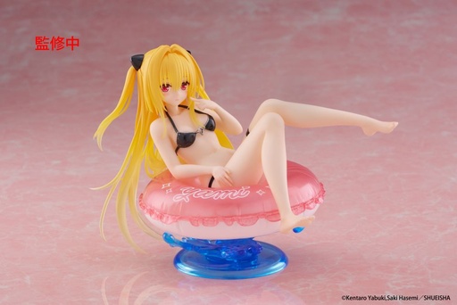[T40388] To Love-Ru Darkness Aqua Float Girls Figure - Golden Darkness