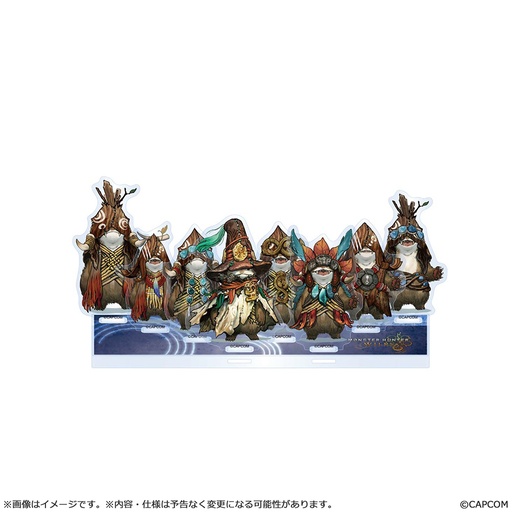 [CC13470] Monster Hunter Wilds acrylic stand Rove set