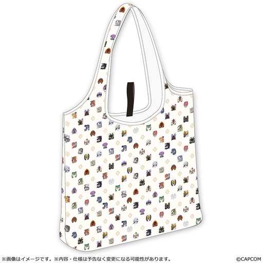 [CC13488] Reusable Shopping Bag Monster Hunter Wilds monster icon