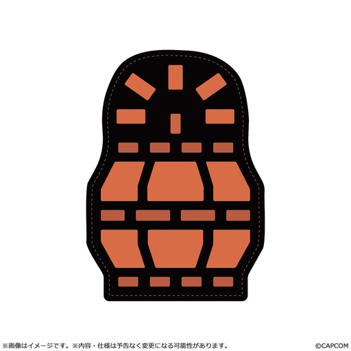 [CC13492] floor mats Monster Hunter Large Barrel Bomb icon