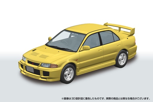[AO06779] RakuPla Snap Car 04-DY CE9A Lancer GSR Evolution III 1995 Dandelion Yellow
