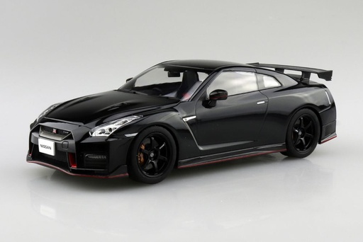 [AO06787] RakuPla Snap Car 05-MB R35 NISSAN GT-R NISMO 2017 Meteor Flake Black Pearl