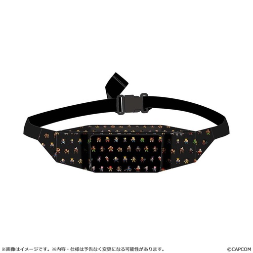 [CC13456] Street Fighter 6 pixel art sling bag