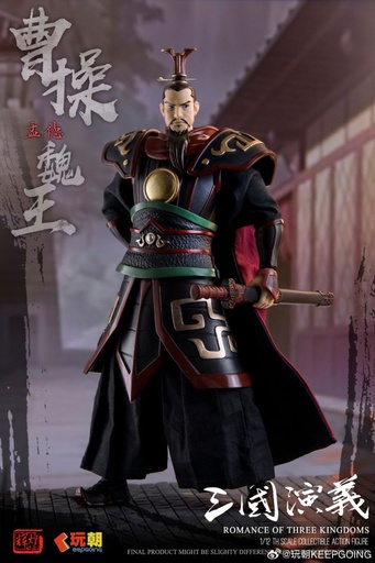 [KGS15009] KEEPGOING STUDIO "ROMANCE OF THE THREE KINGDOMS" CAO CAO 1/12 SCALE ACTION FIGURE