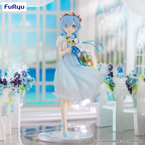 [FR50540] Re:ZERO -Starting Life in Another World- Trio-Try-iT Figure -Rem Bridesmaid-