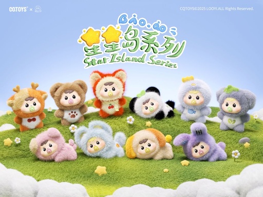 [CQT18042] CQTOYS BAO-AO STAR ISLAND SERIES TRADING PLUSH