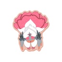 MONSTER HUNTER CHIBI STYLE Embroidered Sticker: Lala Barina
