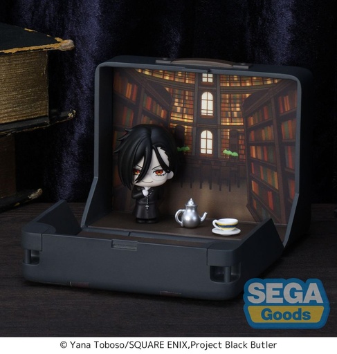 [SG42740] Petite World Memories Anime "Black Butler -Public School Arc-" Mini Figure "Sebastian Michaelis" (EX)