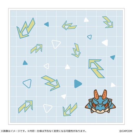 [CC13629] MONSTER HUNTER CHIBI STYLE Hand Towel: Lagiacrus
