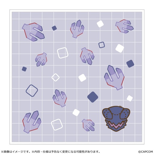 [CC13630] MONSTER HUNTER CHIBI STYLE Hand Towel: Gore Magala