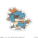 MONSTER HUNTER CHIBI STYLE Die-cut Sticker: Lagiacrus