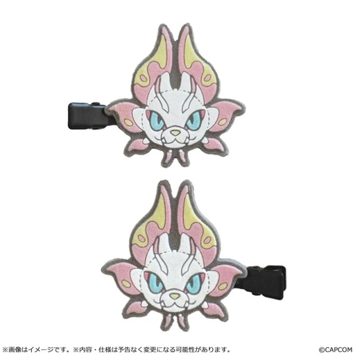 [CC13715] MONSTER HUNTER CHIBI STYLE Flocked Hair Clip: Mizutsune