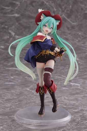 [T40480] Hatsune Miku Wonderland Figure - Puss in Boots