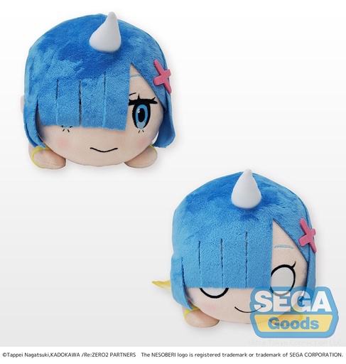 [SG95936] NESOBERI (Lay-Down) "Re:ZERO -Starting Life in Another World-" SP Plush "Rem" -Thunder God-