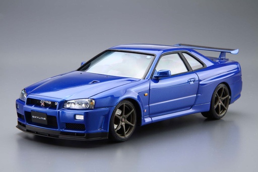 [AO05858] 1/24 NISSAN BNR34 SKYLINE GT-R V-spec II '02