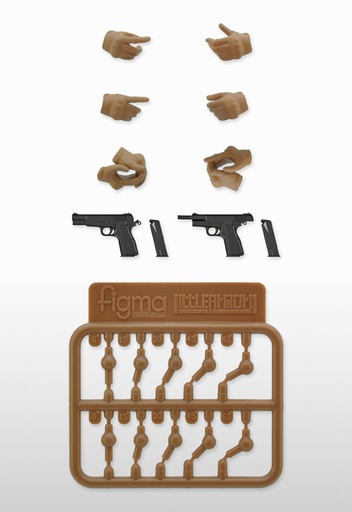 [TT31424] LAOP06: figma Tactical Gloves 2 - Handgun Set (Tan)