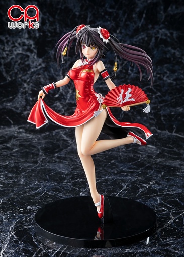 [K11190] Date A Live III - Kurumi Tokizaki China Dress ver. Repaint Color 1/7th Scale Painted Complete Figure
