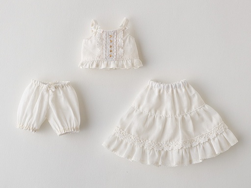 [G14109] Harmonia bloom Roomwear: White