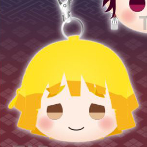 [SG31998B] Charamaru "Demon Slayer: Kimetsu no Yaiba" Pass Case B: Zenitsu Agatsuma