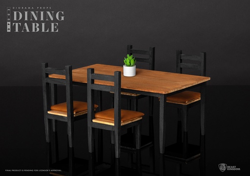 [BK44091] DP-003 DIORAMA PROPS DINING TABLE SET