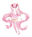 Sakura Miku Figure ~Newly written illustration ver~ Prize Figure