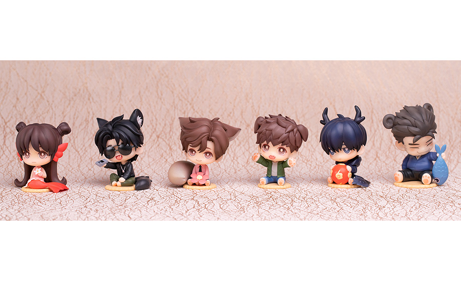 TIME RAIDERS Cute Animal Chibi Figure Series