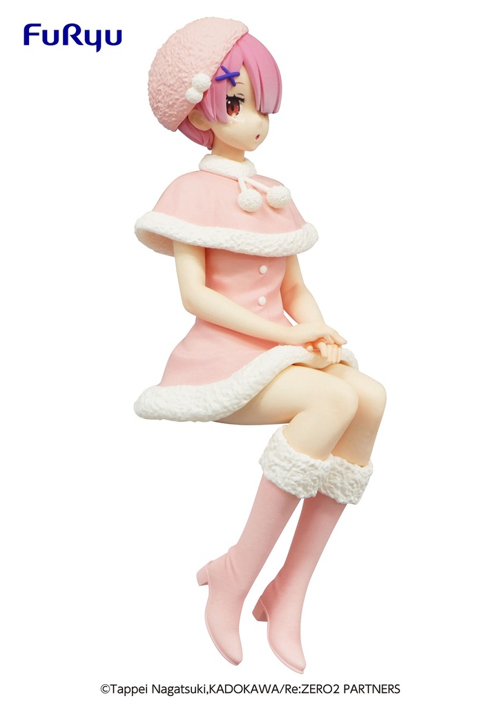 Re:Zero Starting Life in Another World Noodle Stopper Figure-Ram -Snow Princess-