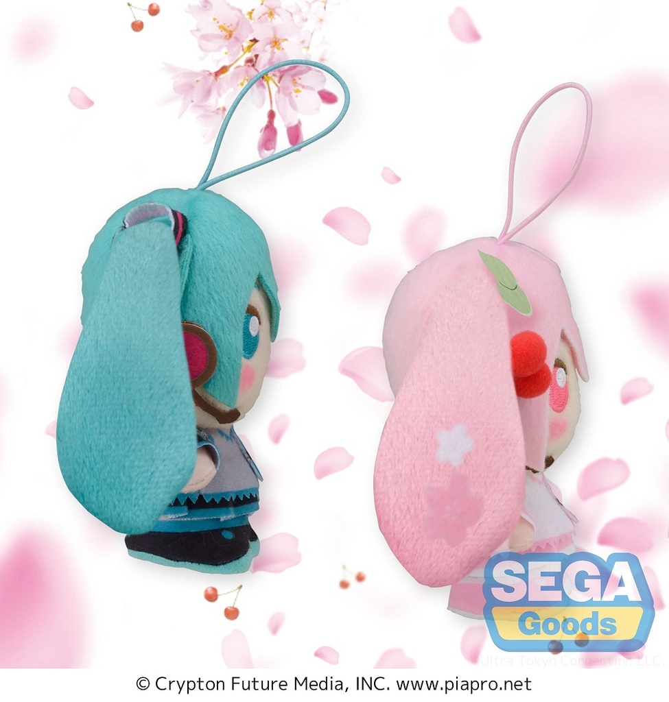 moipon "Hatsune Miku Series" MP Mascot "Hatsune Miku & Sakura Miku"