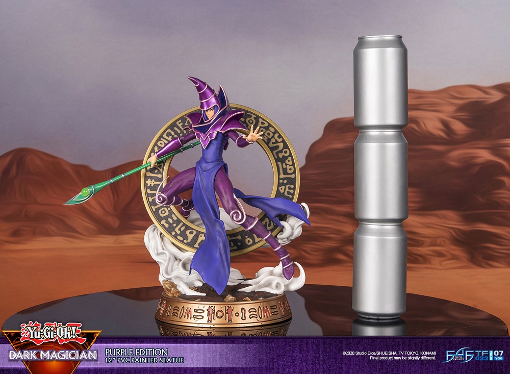 Yu-Gi-Oh! Dark Magician PVC Statue (Purple Variant)