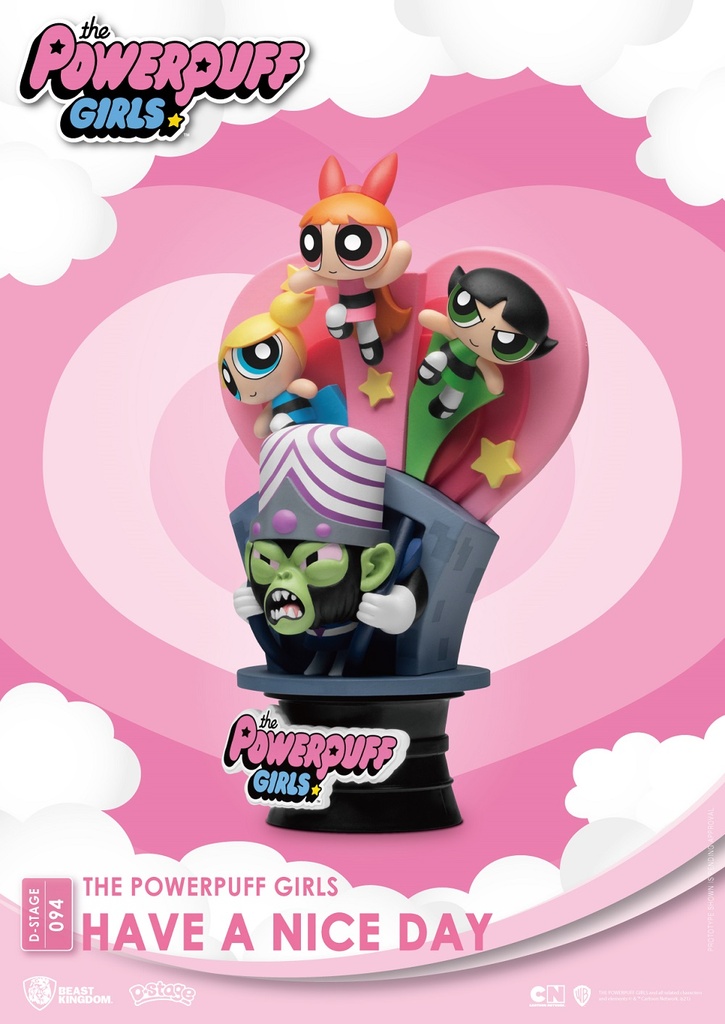DS-094-CB THE POWERPUFF GIRLS-HAVE A NICE DAY CLOSE BOX