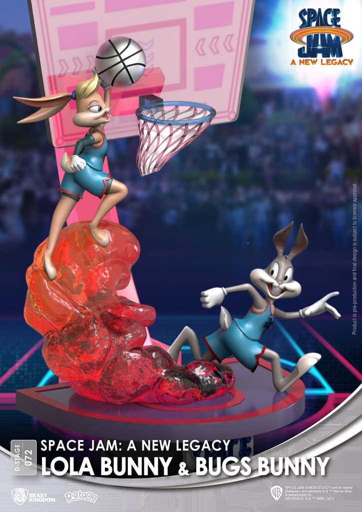 DS-072-SPACE JAM: A NEW LEGACY -LOLA BUNNY & BUGS BUNNY